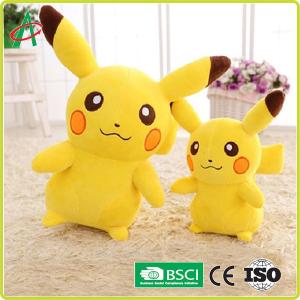 China Cute Cartoon Pikachu Doll Plush Toy Kabi Animal Pillow Doll factory
