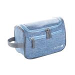 Oxford Fabric Mens Custom Cosmetic Bags , top double metal zipper Make Up