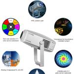 Gobo Projector Advertising Lights 400W LED Sign Wall Projection Lamp Outdoor