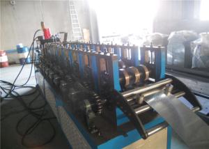 China Galvanized Steel Shutter Roll Forming Machine , GCR15 Roller Shatter Making Machine factory