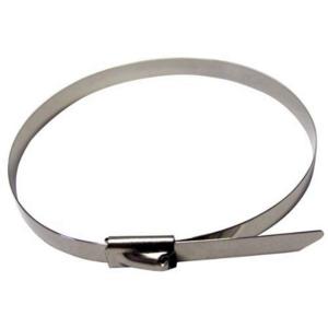 China Self Locking Zip Cable Ties 316 Stainless Steel 7.9mm Width 0.25mm Thickness factory