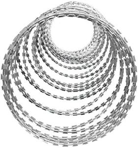 China High Tensile Concertina Razor Wire CBT-65 With Single Coil factory