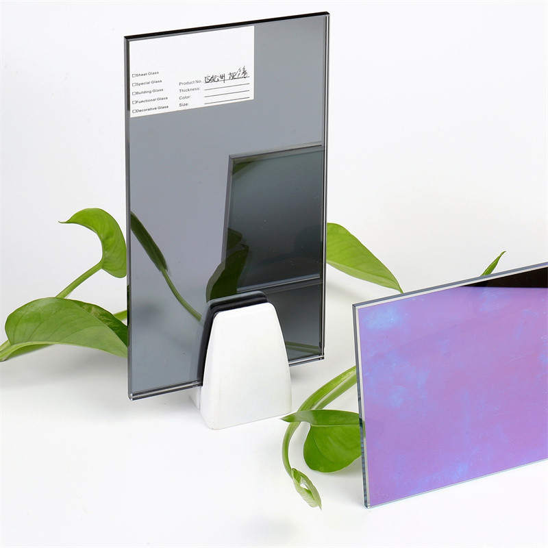 One Or Two Way Mirror Building Tempered Glass High UV Resistance