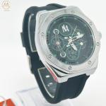 Minimalist Sport Silicone Wrist Watch Water Resistant Stainless Steel Case