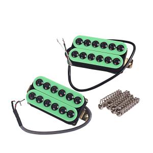 China Green Dual Coil Ceramic Noiseless For Gibson Les Paul SG Electric Guitar factory