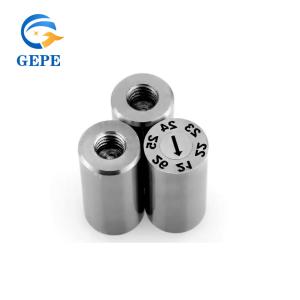 China Stainless Steel Mold Date Insert For Injection Mold Date Mark Pin factory