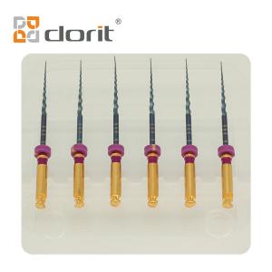 China Purple Root Canal Files 25mm S1 Endodontic Files Heat Activation Blue factory