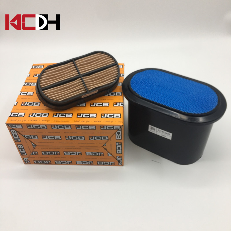 Excavator Engine Spare Parts Air Filter Element 925682 925683 for Jcb p608533 32 Air Filter
