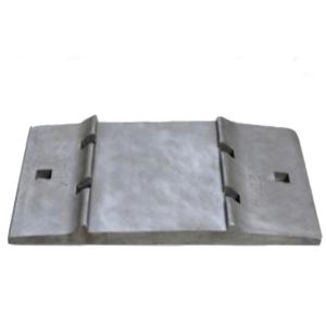 China Railroad Sleepers Fixing Tie Plate For Rail Onto Or Concrete Sleepers factory