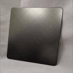 Cross Brushed 304 SS Sheet Brown Color Plating Kitchen