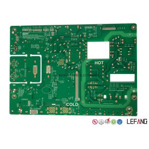 2 Layer High FR4 TG170 PCB , Green Solder Mask Custom Printed Circuit Board