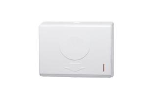 China White Color C / Z Fold Hand Towel Dispenser Wall Mounted For Hand Cleaning factory