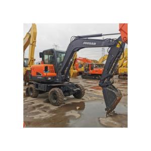 China Used Doosan DX60WN Excavator with 0.2 Bucket Capacity in Shanghai Yard Good Condition factory
