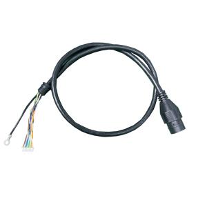 China 1.25-8 Pin Power Cable Assembly Rj45 Black Waterproof Power Wire Harness 034 factory