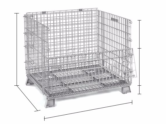 Warehouse 48 * 40 Pallet Rack Wire Decking , Industrial 42x46 Wire Decking