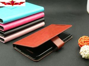 China HTC X920E PU Leather Cases Multi Color Magnetic Buckle With Holder factory