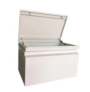 China Customized Steel Job Site Cabinet Tool Box 48&quot; Heavy Duty Job Box with Aluminum Handles factory