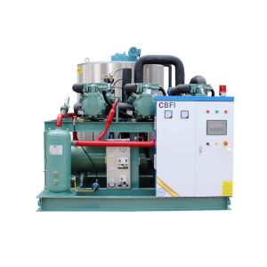 China Large Flake Ice Maker Machine With Automatic Controlling System factory
