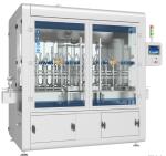 6000 BPH 100ml Bottle 16 Filling Heads Pesticide Piston Chemical Liquid Filling