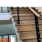 Horizontal Stainless Cable Balustrade Handrail For Balcony Stair Hand Railings