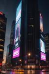 High Strength P16 Basketball Outdoor Digital Display Screen With 320 Panel Size