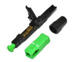 Multimode SC fiber optic cable connectors with Polished Fiber Ferrule