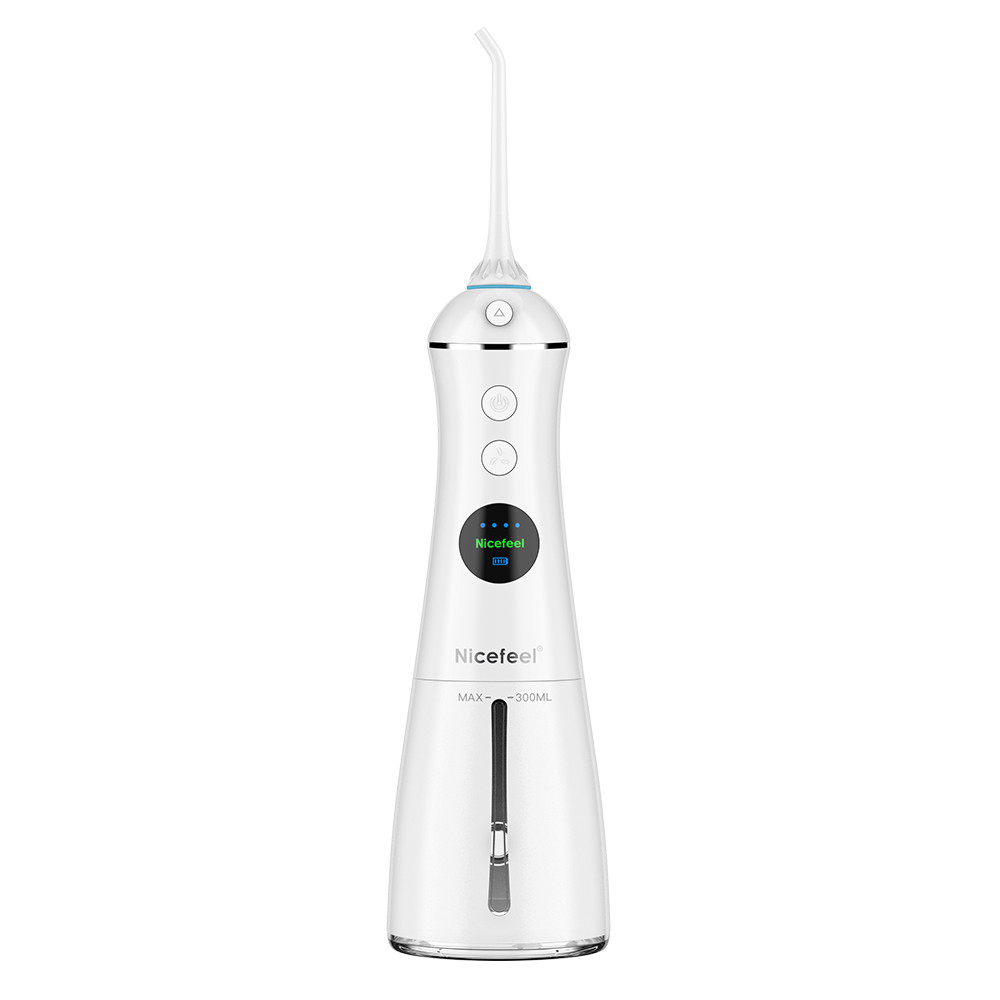 300ml Electric Jet Cordless Water Flosser , 6 Working Modes Water Jet Dental Flosser