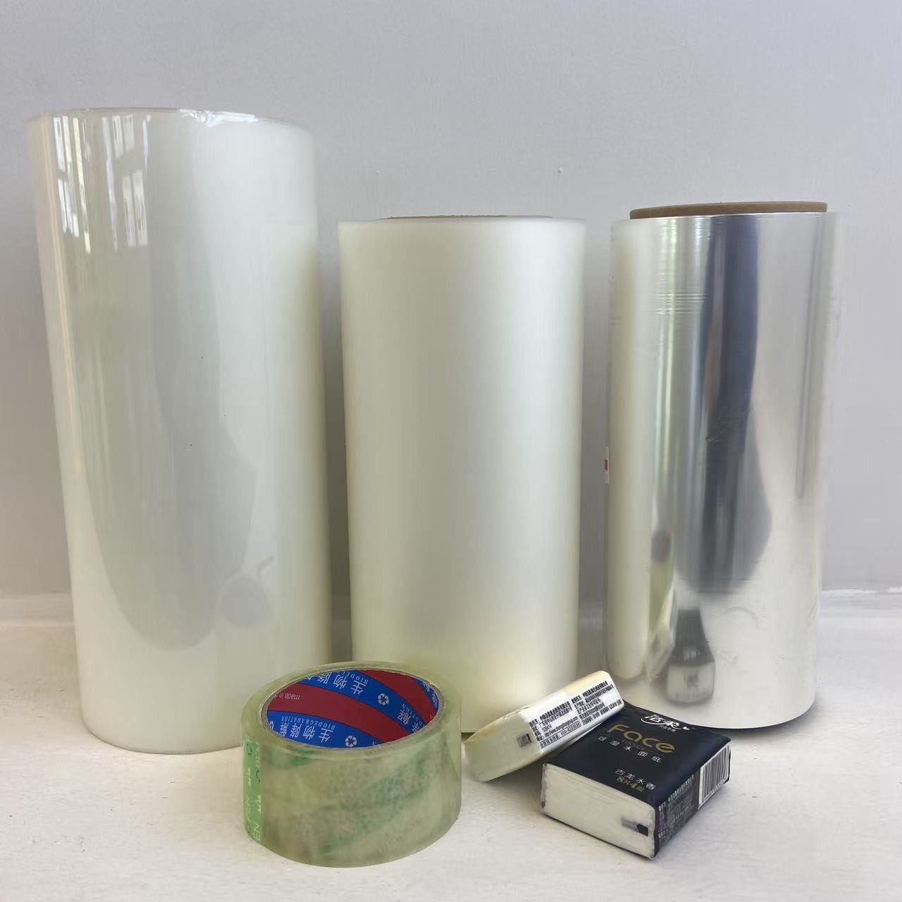 Customize Logo Printed Bopp Film Bopp Tape Film For Waterproof Adhesive Tape Packing