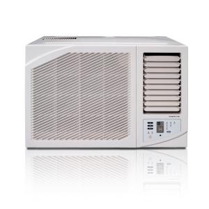 China 18000btu R410a window aircon mechanical control cooling only remote control factory