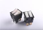 R-210-DR0L-BBR Button Dpdt Momentary Rocker Switch Waterproof 16a 250VAC