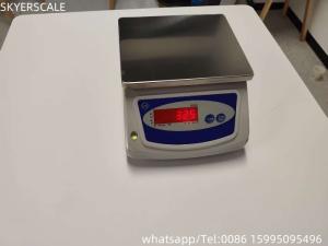 China IP68 Waterproof 15kg/2g Digital Weighing Scale Seafood Electronic Fishing Food Waterproof Scales factory