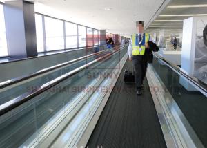 China Airport Moving Sidewalks 0.5m/S Speed Compact Structure With Space Saving factory