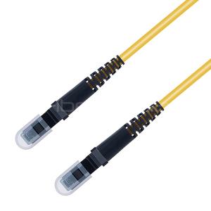 China MTRJ PC to MTRJ PC Fiber Optic Patch Cable Duplex Single Mode OS2 OFNR 3.0mm Yellow factory