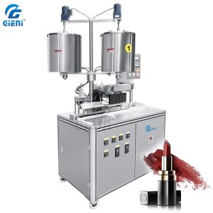 Semi Automatic 12 Nozzles Lipstick Filling Machine