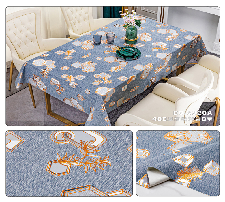 Party Custom 2mm Thickness Waterproof Dust Proof Mildew Proof Plastic Table Protector Pvc Tablecloth Cover