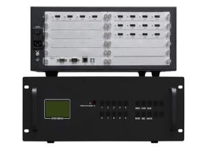 China HDMI 1080P 3.5U Casing Video Wall Controller 2x2 4 Input 12 Output factory