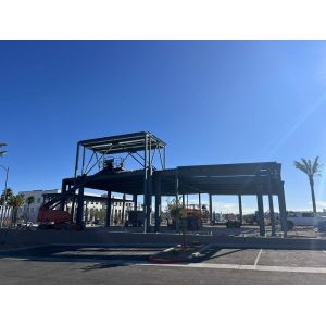 High Performance Steel Structure Fabrication Construction ASTM Weather Resistant