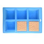 MHC High Quality Customized Food Grade 3d Handmade Rectangle Silicone Soap Mould