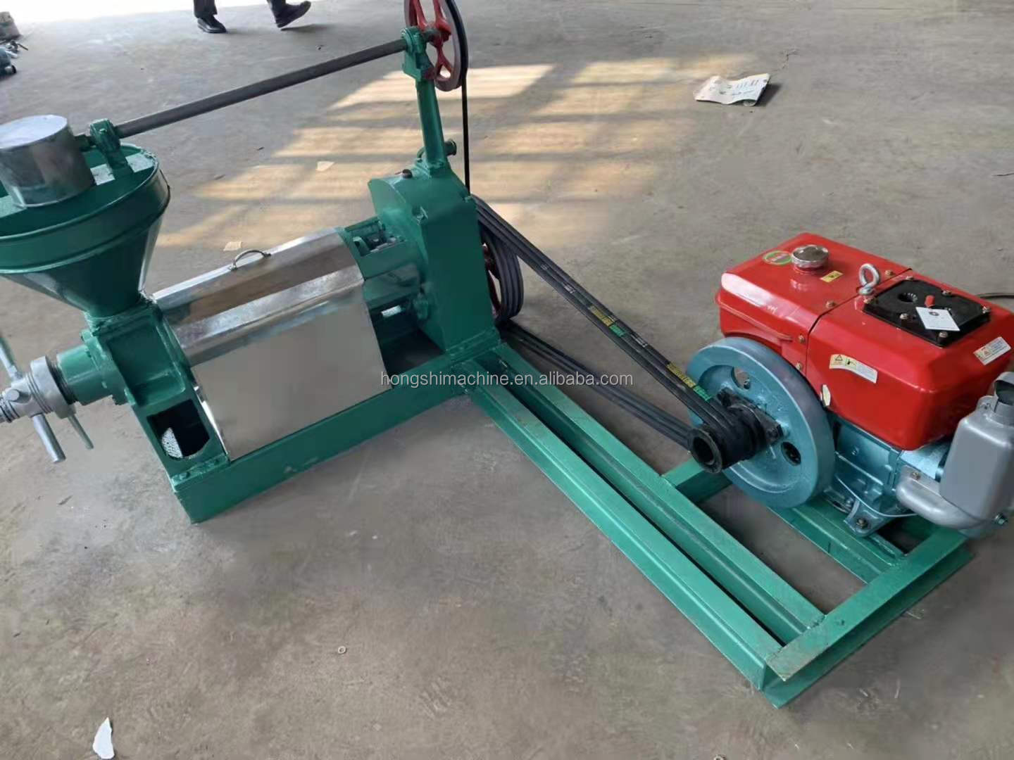 High Return Automatic Food Processing Machine Cocoa / Castor / Baobab Seeds Oil Press Extraction