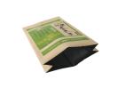 Biodegradable Kraft Paper With Aluminum Layer Inside Stand Custom Packaging