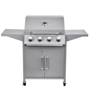 China Moveable High Heat Stainless Steel Gas Type Butane Rotisserie Barbecue Oven Bbq Grill factory