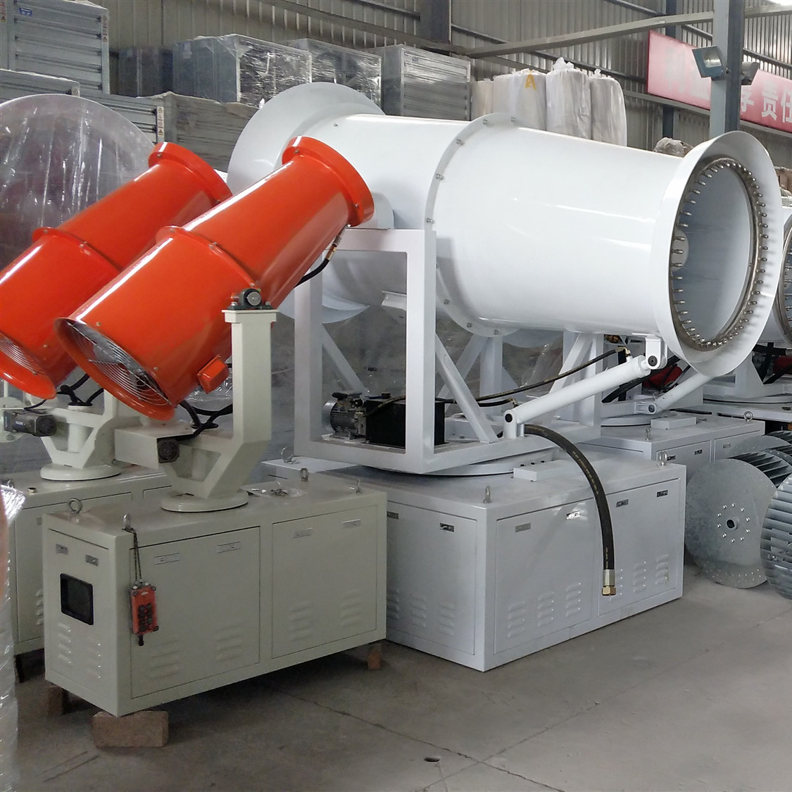 Garden Water Cannon For Dust Control / Air Pollution Dust Suppression Sprays