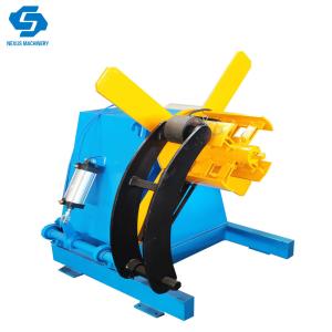 China 3 Ton Electrical Motor Decoiler/Uncoiler/Unwinder Machine factory