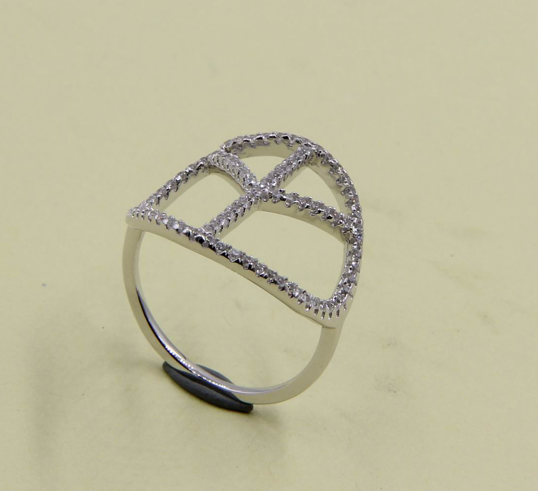 Sterling Silver Rings Petite Prong Pave CZ Pear Heart Chevron Oval Round Evil Eye Sterling Silver Rose Ring Sterling
