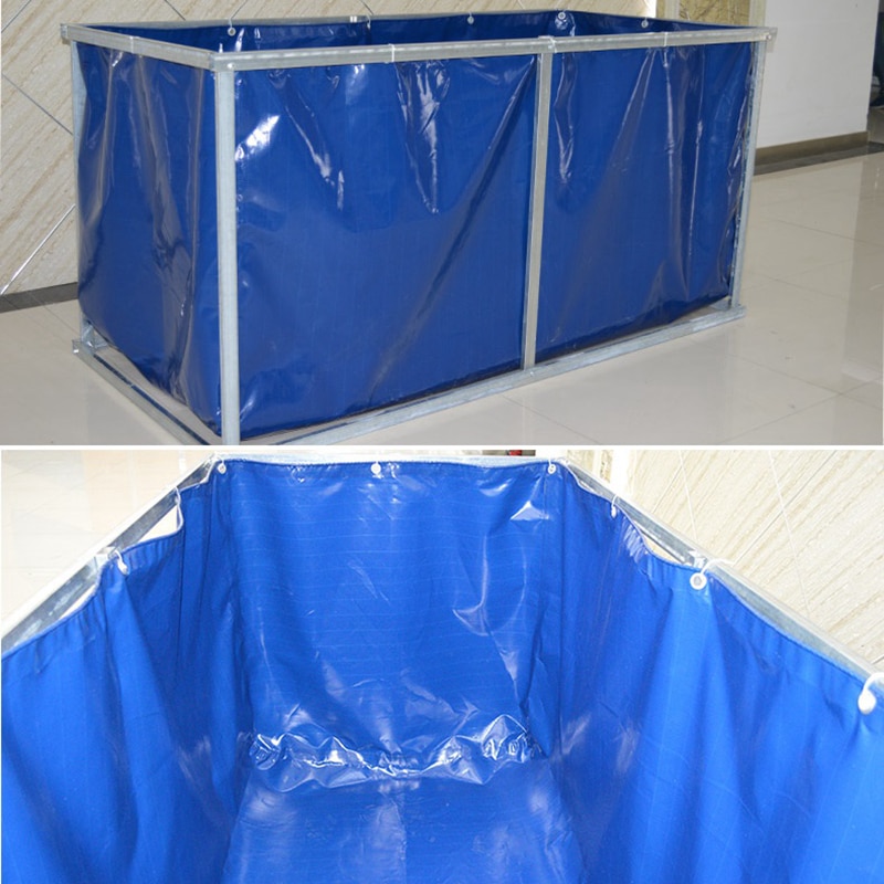 Aquaculture Pool PVC Coated Cloth COATED BANNER Tarpaulin Greenhouse Fish Pond Crayfish Koi Culture Child Water Pool