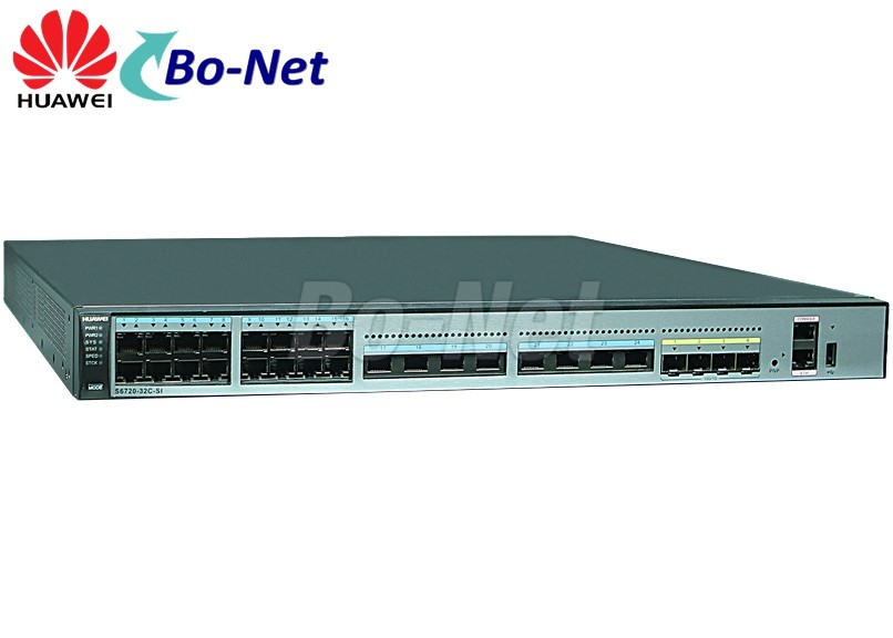 10G 4x10 GE SFP+ Cisco Gigabit Switch S6720-32C-SI-AC
