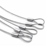 Non-Alloy Stainless Steel Custom 7x7 7x19 Wire Rope Sling for Industrial Lifting