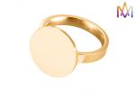 Anti Corrosion 3.5g Mens Stainless Steel Signet Rings