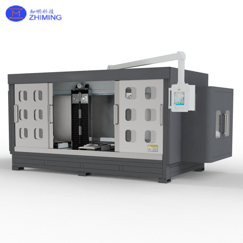 Three Station Diamond Single Line Cutting Machine SiC Sapphire Ceramics