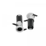 30mm Slim Led Downlights Dimmable , 5w Ip44 Recessed Downlight